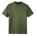 thumbnail image 5 of Men's T Shirt Short Sleeved Roll Neck Shirt Summer Basic Shirt Roll Neck Undershirt Athletic Gym Running Lightweight Performance Tee Top M AG Men's Short Sleeved T Shirt, 5 of 5