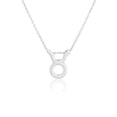 thumbnail image 1 of Langgg Constellation Theme Friendship Necklace Creative Comfortable Ins Exquisite Durable Rust-proof Lightweight Fashion Accessory Taurus Silver, 1 of 6