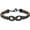 Brown-Black, variant on Infinity Urn Cremation Jewelry for Ashes for Women Men Genuine Leather Urn Keepsake Memorial Urn Bangle Urn Bracelet