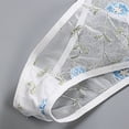 thumbnail image 6 of Bigersell Open Crotch Panties Clearance Boyshort Underwear Women Bikini Panty Style P-1908 Spandex Thong Panties Ladies Seamless Thong Briefs High Waist Women's Bikini Panties White L, 6 of 8
