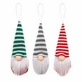 thumbnail image 3 of 3Pcs Dwarf Shape Xmas Tree Ornament Pointed Hat Fabric Festival Ambience Christmas Pendant Party Supplies, 3 of 3