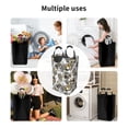 thumbnail image 6 of Vsdgher Tulips Flowers Print Square Laundry Bag Large Collapsible Dirty Clothes Bags With Handles Waterproof Essentials Storage For College Dorm, Family, 6 of 6