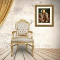 thumbnail image 3 of Holbein, Hans 20x24 Gold Ornate Wood Framed with Double Matting Museum Art Print Titled - Portrait of King Henry VIII, 3 of 4
