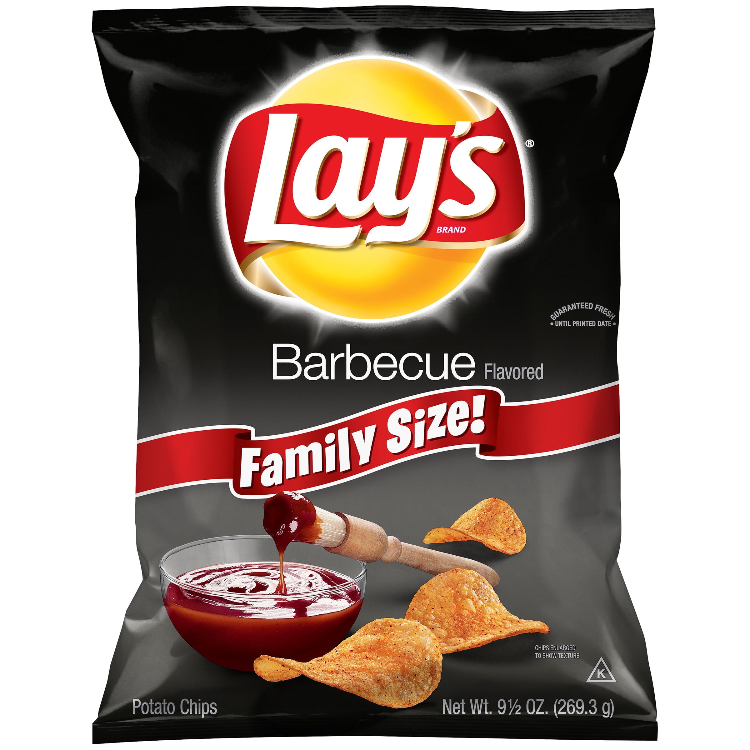Lay's Barbecue Flavored Potato Chips 9.5 oz. Bag by Frito-Lay, Inc.