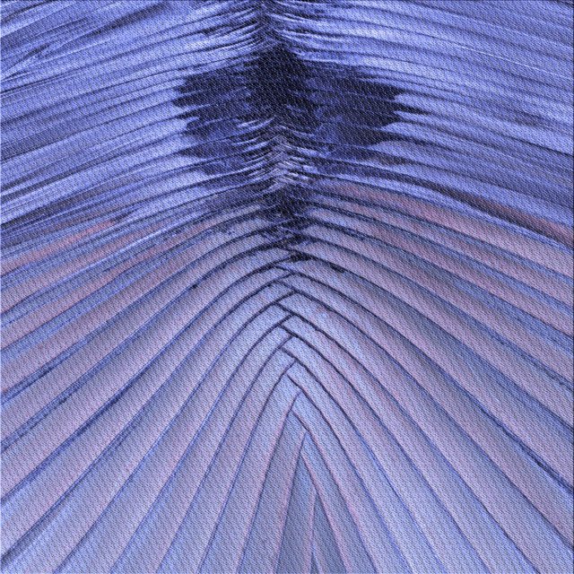 Ahgly Tapis d'Intérieur Lavable en Machine Carré Transitionnel Bleu Ardoise, 4 Pieds Carré
