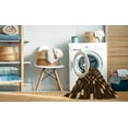 thumbnail image 2 of Ahgly Company Machine Washable Indoor Rectangle Transitional Light Brown Area Rugs, 5' x 8', 2 of 7