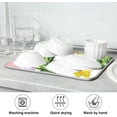 thumbnail image 7 of Coolnut Pineapples Dish Drying Mat for Kitchen, 16 x 18 Inch Microfiber Absorbent Dish Drying Pad, Machine Washable Kitchen Counter Protect Mats, 7 of 7