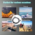 thumbnail image 3 of Satellite DC Extension Cable, 20AWG Power Cable Electrical Cable IP68 Water Resistant Power Strip Cord High Efficient Power Transmission for Electronic Equipment, 3 of 7