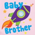 thumbnail image 2 of CafePress - Baby Brother Rocket Infant Bodysuit - Baby Light Bodysuit, Size Newborn - 24 Months, 2 of 4