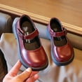 thumbnail image 5 of NOKIO Clearence Buckle Mary Jane Shoes for Girls - Thick Sole Spring Summer Casual Flats Slip-On Comfortable Dress Shoes Simple Style Solid Color Everyday Outfits, 5 of 8