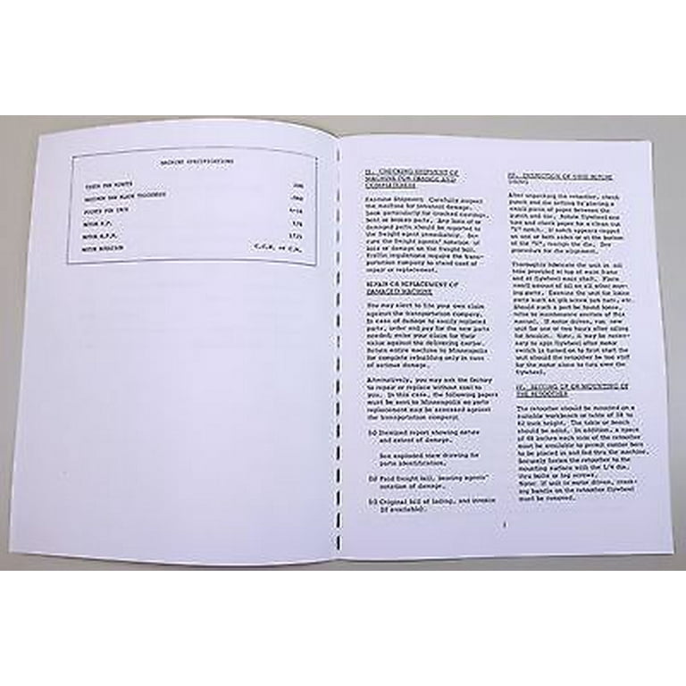Foley Belsaw Automatic Hand Saw Retoother 385000 Operating Instructions  Manual - Walmart.com