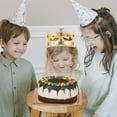 thumbnail image 3 of OGITUDE 2Pcs Kids Birthday Crowns Party Crown Hats Decorative Birthday Headdresses Birthday Decorations, 3 of 5