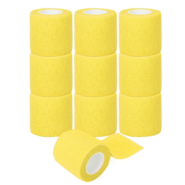 Disposable Elastic Bandage,10Pcs Multifunction Disposable Self Elastic Sports Bandage Disposable Cohesive Bandage Leading Edge Technology