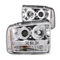 thumbnail image 4 of ANZO USA 111118 Projector Headlight Set w/Halo Fits select: 2005-2007 FORD F250, 2005-2007 FORD F350, 4 of 5