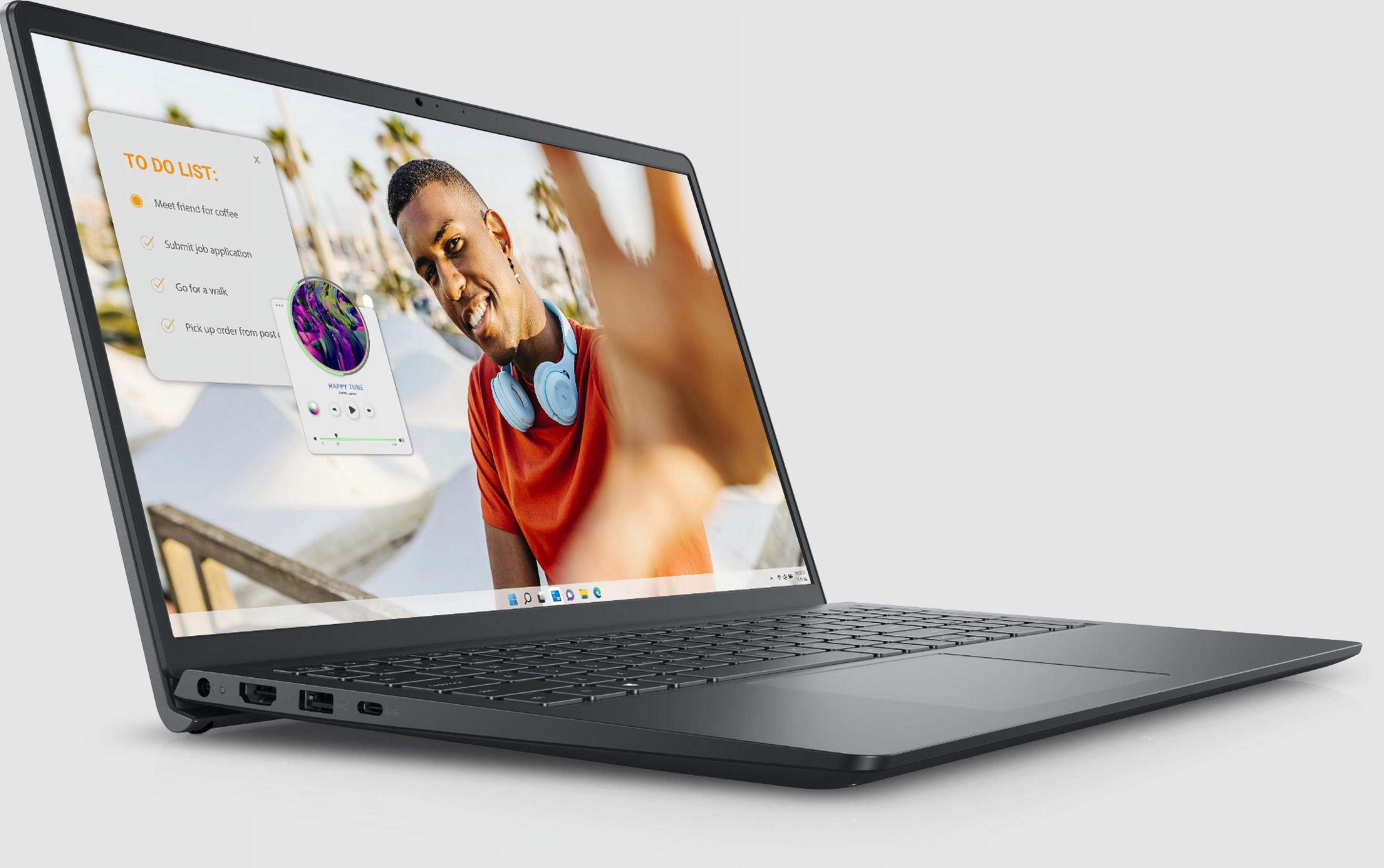 Dell Inspiron 15.6" Touchscreen Laptop - AMD Ryzen 7 7730U 8-Core- AMD Radeon