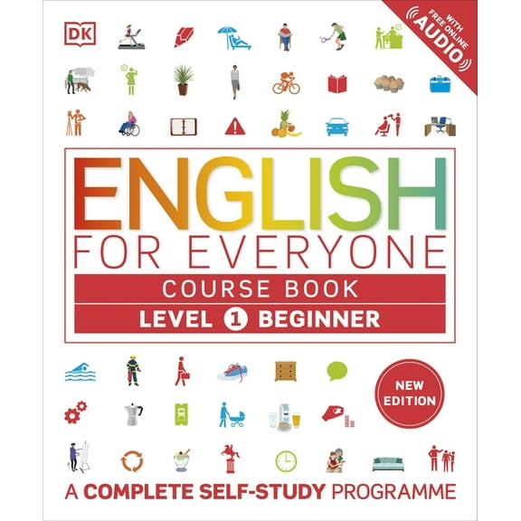 English for Everyone Course Book Level 1 Beginner: A Complete Self-Study Programme, (Paperback)