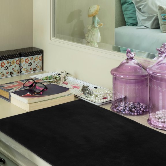 KONTONTY Fabric Makeup Pad Replacement Dresser Makeup Pad Dresser Makeup Tool Mat Cosmetics Tools Pad Cosmetic Tools Storage Mat Cosmetic Supply