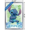 thumbnail image 2 of Disney Lilo and Stitch - Flowers Wall Poster, 22.375" x 34" Framed, 2 of 4
