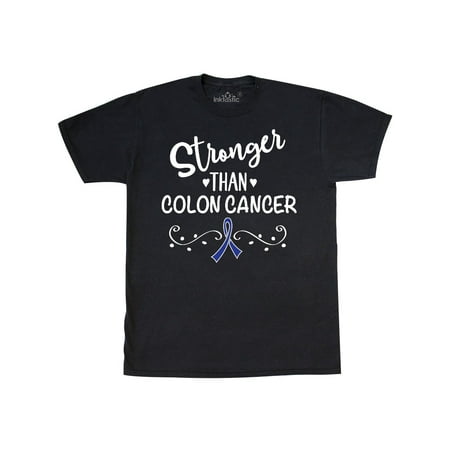 Colon Cancer Awareness Stronger Quote T-Shirt