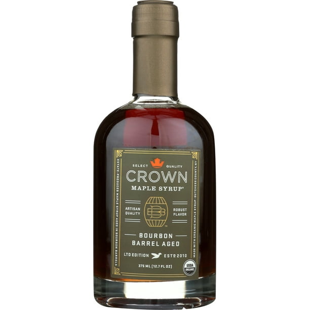 Crown Maple Syrup, Bourbon Barrel Aged, 12.7 Fl Oz