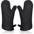 thumbnail image 1 of Oven Mitts Heat Resistant, Oven Mitts Oven Mitts Oven Gloves Oven Mitts Insulating Gloves Kitchen Thick and Long Oven Mitt for Barbecue Cooking Kitche, 1 of 5