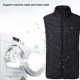 thumbnail image 5 of Heated Vest for Men Women 9-Zone Winter Electric Heating Vest Washable Heating Jacket with 3 Heating Levels, 5 of 5