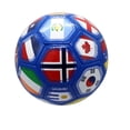 thumbnail image 3 of Country Flags Soccer Ball Size 3, World Club National Teams, Flag Soccer Ball - Blue, 3 of 4