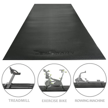 ZENSTYLE Heavy Duty Equipment Mat for Upright Exercise Bikes and ...