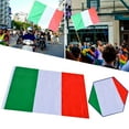 AQITTI Italy Flag Vivid Color and Fade Proof Canvas Header and Double Stitched Italian