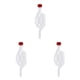 thumbnail image 3 of Moyic Válvula de escape unidireccional para elaboración de vino con tapa, válvulas de esclusa de aire transparentes, artesanía sellada Type1 NO1 Moyic CBP432916, 3 of 6