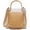 Yellow, variant on HMSHA Clear Shoulder Bag for Women Cute Bucket Bag Crossbody Purse PVC Tote Work Bag 2 in 1 Transparent Top Handle Satchel