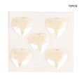 thumbnail image 4 of Heart Rhinestone Stickers Acrylic Crystal Gems Multipurpose Decorative Handheld Clothes Scrapbooking DIY Crafts Necklace White Pearl, 4 of 6