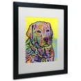 thumbnail image 4 of Trademark Fine Art "Goose" Canvas Art by Dean Russo, White Matte, Black Frame, 4 of 4