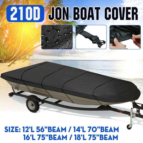 Jon Boat Cover Waterproof Trailerable Jon Boat Cover Fits Jon Boat