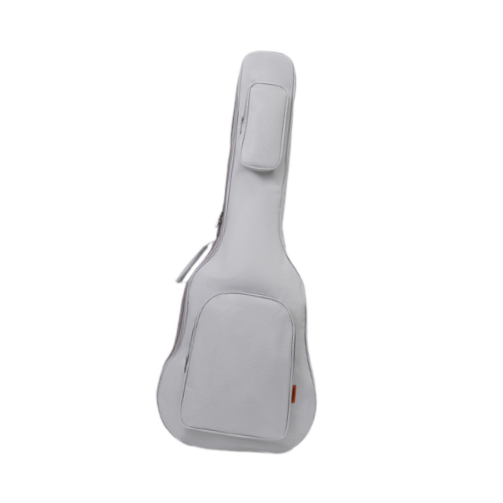 MERIGLARE 40 41 inch Guitar Bag Acoustic Classical Guitar Case Soft with Zippers with Handle and Pockets Professional Backpack Portable Gray