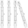 thumbnail image 1 of 5 bombillas halógenas de 80 W, R7S, 78 mm, 230 V, 2100 lm, luz blanca cálida, 2700 K, tipo T3, J, 1 of 5