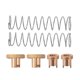 thumbnail image 3 of Tuerca de resorte antirresorte T8 Tuerca de espacio de eliminación para tornillo de cabeza T8 3-10 Cable de impresora 3D CNC DIY de 2 mm, 3 of 5