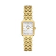 thumbnail image 1 of Daniel Klein Womens Watch, Rectangle 21mm Metal Analog Watch, Japanese Quartz, Stainless Steel Strap - Petite Watch Face - Gold, 1 of 2