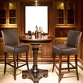 thumbnail image 1 of PiccoCasa Waterproof Bar Stool Covers for Counter Height Side Chair Covers Coffee Color 2, 1 of 9