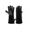 thumbnail image 1 of Fireproof Gloves Extreme Heat & Fire Resistant Gloves Leather With Kevlar Stitching, 1 of 5