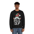 thumbnail image 4 of German teacher Elf Unisex Sweatshirt, S-2XL Christmas Holidays Xmas Elves, 4 of 9