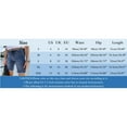 thumbnail image 6 of Charmgo Womens Jeans Clearance, Women Denim Stretchy Distressed Capris Short Jean Shorts, High Waisted Jeans for Women Blue, 6 of 9
