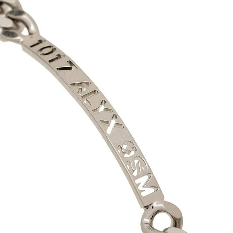 アクセサリー 1017 ALYX 9SM | BUCKLE BRACELET silver 1017 ALYX 9SM Unisex Buckle Bracelet Silver - Walmart.com