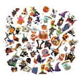 thumbnail image 5 of 96Pcs Halloween Temporary Tattoos for Kids, Halloween Fake Tattoos Stickers for Girls Boys, Halloween Trick or Treat Toys Bulk Gifts Bag Fillers Halloween Party Favors, 5 of 7