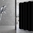 thumbnail image 7 of Shower Curtain Solid Black Waterproof Mildew-proof Thickened Partition Bathroom Curtain for Bathroom, 7 of 7