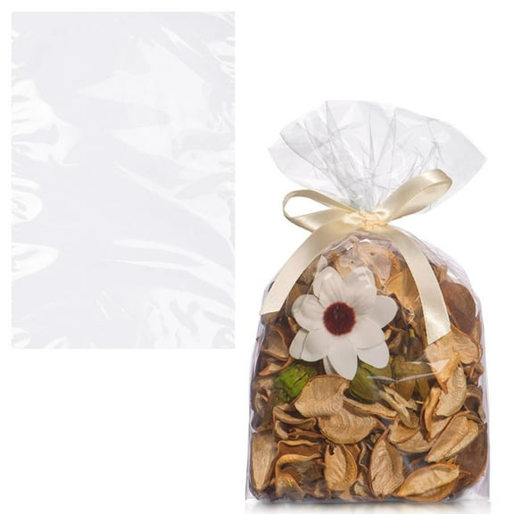 Clear Packing Bags, Open Top Poly Mailers, 1000 Count, 12 x 20 in