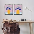 thumbnail image 3 of Stupell Industries Patterned Flowers in Vases Botanical & Floral Painting Gray Floater Framed Canvas Art Print Wall Art, 17 x 21, Set of 2, 3 of 10