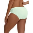 thumbnail image 3 of INSPIRE CHIC Women's Cotton Low Waist Under the Bump Maternity Briefs Pregnancy Classic Underwear XL Light Green, 3 of 4