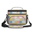 thumbnail image 2 of Lunch Box Pioneer Flower Floral Print Pattern Insulated Lunch Bag for Women Men,Medium Leakproof Lunchbox Cooler Bag Adjustable Strap,10 X 6.7 X 8 Inches, 2 of 6