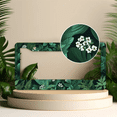 thumbnail image 2 of 1 Pcs Green Leaves License Plate Frame, License Plate Cover for Car Decorative Parts, Aluminum License Plate Bracket Holder Rust-Proof Weather-Proof for US Standard Car, 2 of 9